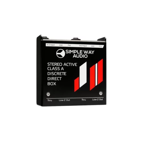 Simple Way Audio J2mini-steel 2-канальный активный дибокс