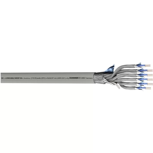 Sommer Cable SC-LOGICABLE MP MODF06 CPR (100-1156-06C) Кабель мультикорный, 6х2х0,26 мм2