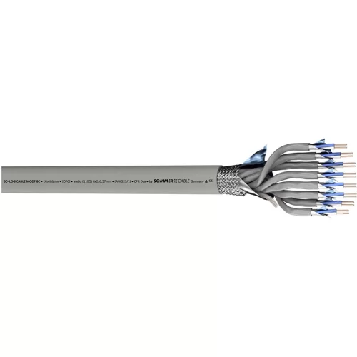 Sommer Cable SC-LOGICABLE MP MODF08 CPR (100-1156-08C) Кабель мультикорный, 8х2х0,26 мм2