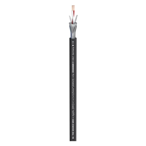 Sommer Cable SC-SOURCE MKII HIGHFLEX (200-0101) Микрофонный симметричный кабель, 2х0,25