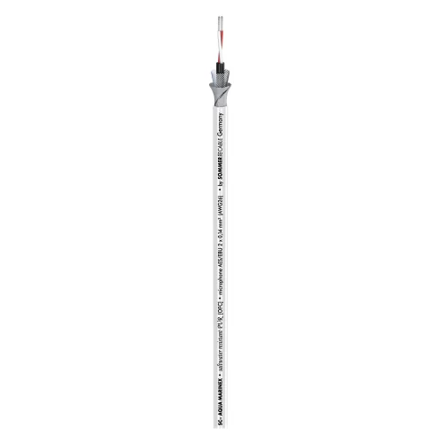 Sommer Cable SC-AQUA MARINEX MIKRO 14 BLK ARAMID (200-0140AQ) Кабель микрофонный цифровой, водонепроницаемый, 2х0,14