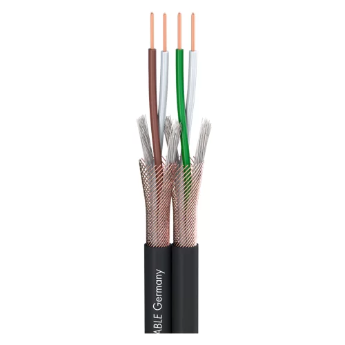 Sommer Cable SC-PEACOCK MKII BLK (200-0551) Кабель симметричный, параллельный, 2х0,22
