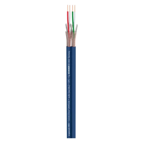Sommer Cable SC-PEACOCK MKII BLU (200-0552) Сдвоенный симметричный кабель, 2х0,22