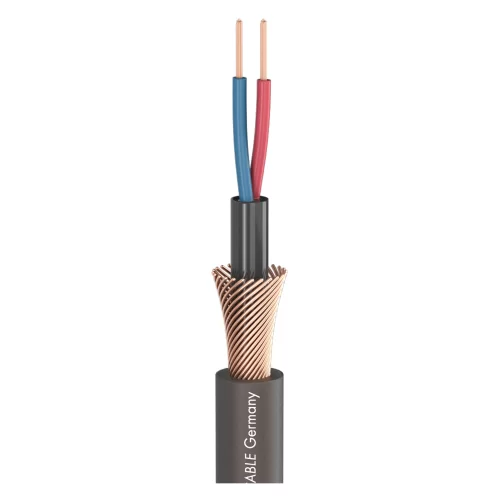 Sommer Cable SC-CLUB BLACK ZILK (200-0711) AES/EBU микрофонный кабель, 2х0,25