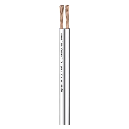 Sommer Cable SC-PRISMA 215 (401-0150-WS) Акустический кабель класса Hi-Fi, 2х1,5
