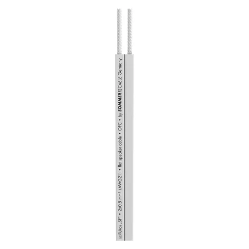 Sommer Cable SC-FLUKOS SF205 (462-0100-205) Сверхплоский (1,3 мм) акустический кабель, 2x0,50 мм?