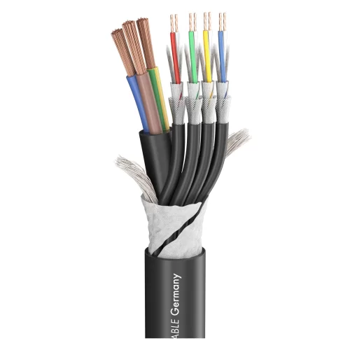 Sommer Cable SC-MONOLITH POWER DMX 4 (500-0051-4) Комбинированный кабель AES/EBU, DMX, 3х1,5+4х0,14