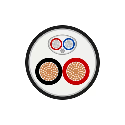 Sommer Cable SC-KOLORITH 1 PVC (500-0101-1) Кабель управления AMX, 2х2,0+2х0,35