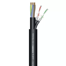 Sommer Cable SC-MONOLITH POWER DMX 2 HV (500-0281-2) Комбинированный кабель AES/EBU, DMX, 3х2,5+2х0,25