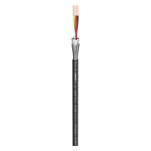 Sommer Cable SC-Semicolon 4 BLACK (520-0141) Кабель цифровой AES/EBU & DMX, 4х0,14