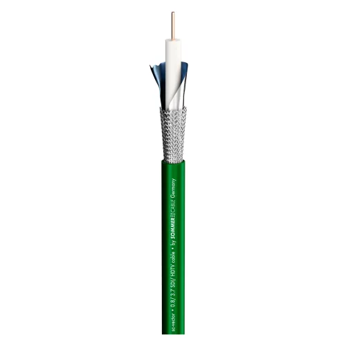 Sommer Cable SC-VECTOR 0.8/3.7 PVC GRN (600-0164) Кабель коаксиальный видео, 1х0,50