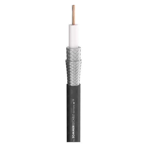 Sommer Cable SC-VECTOR PLUS DZ 1.2L/4.8DZ SOFT PUR FRNC BLK (600-0211) Кабель коаксиальный видео, 1х1,06