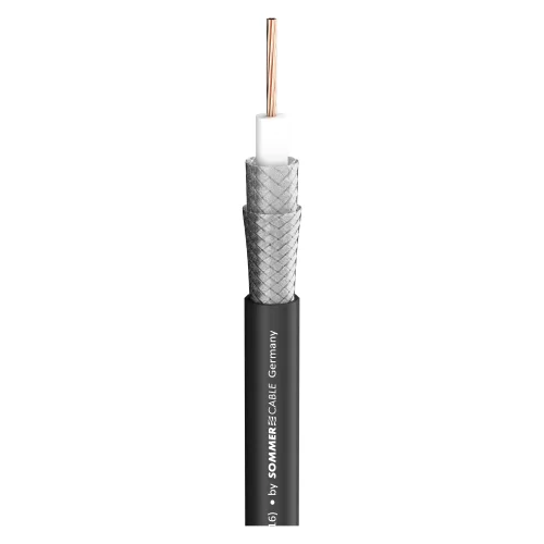 Sommer Cable SC-VECTOR PLUS RCB MOBILE 1.6L/7.3 PVC BLK (600-0221) Кабель коаксиальный видео, 1х1,40