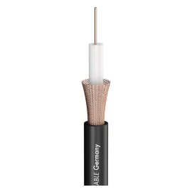 Sommer Cable SC-CLASSIC SERIES MKII RG59 B/U BLK (600-0451) Коаксиальный кабель сверхвысокого разрешения, 1х0,60