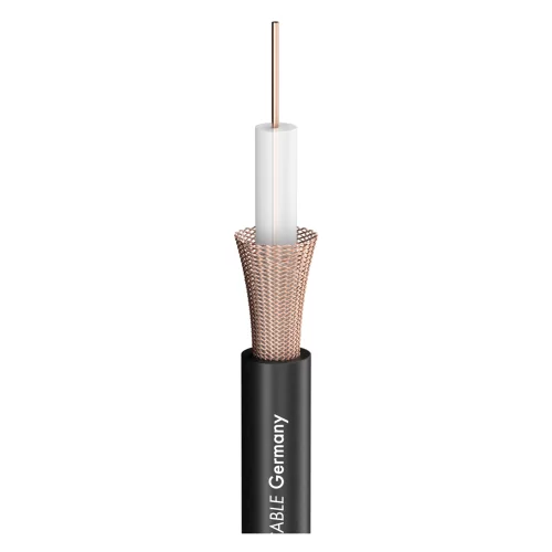 Sommer Cable SC-CLASSIC SERIES MKII RG59 B/U BLK (600-0451) Коаксиальный кабель сверхвысокого разрешения, 1х0,60