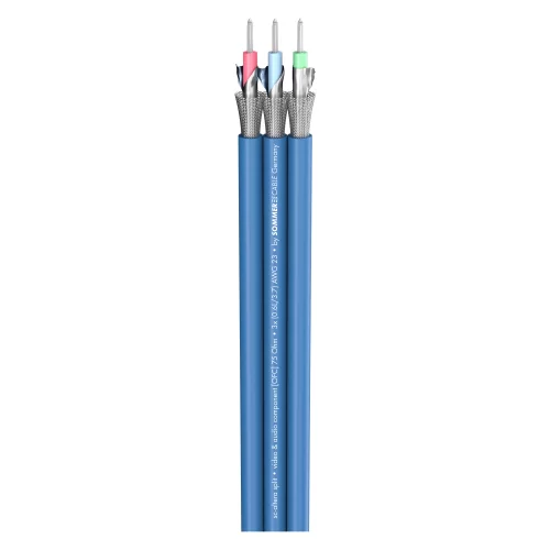 Sommer Cable SC-ALTERA SPLIT 0.6/3.7 (600-0712) Тройной видео-интерконнект-кабель, 3х6,2
