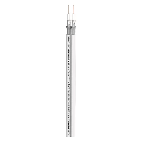Sommer Cable SC-ASTRAL 2X0.7/2.9 HD (601-0940) Кабель коаксиальный SAT HD/UHD/DIGITAL, 2х0,70