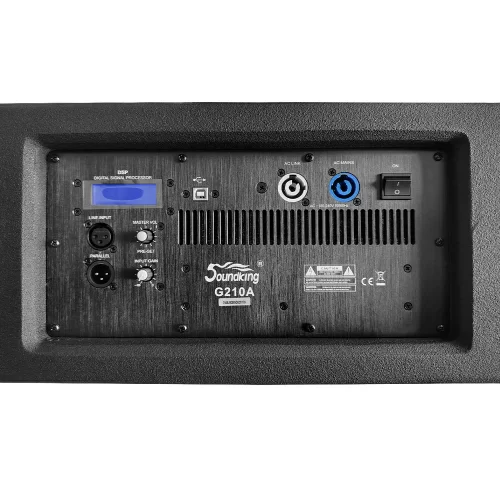 Soundking G210A Активный элемент ЛМ, 1150 Вт., 2х10"