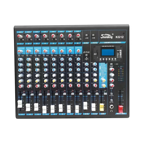 Soundking KG12 12-канальный микшерный пульт, MP3, FX