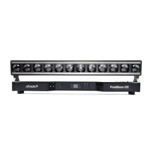 Stage4 PixelBlaze 12X Моторизованная панель LED BAR, 12x40 Вт., RGBW, стробоскоп