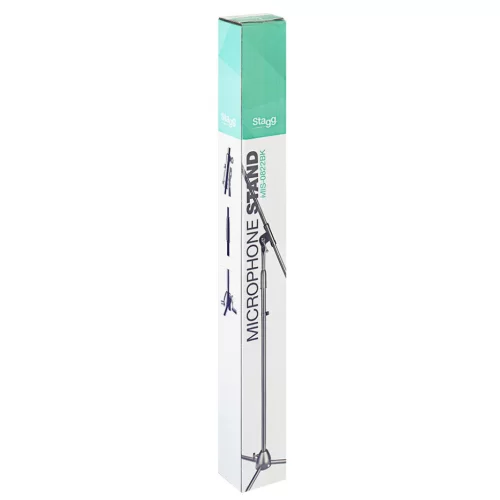 Stagg MIS-0822 BK Стойка микрофонная журавль
