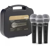 Stagg SDM50-3 Комплект из 3-х динамических микрофонов