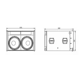 Studiomaster V10SA Активный сабвуфер, 1500 Вт., 18"