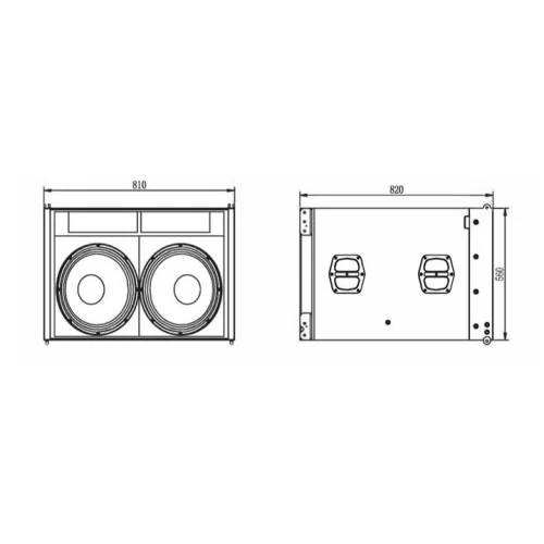 Studiomaster V10SA Активный сабвуфер, 1500 Вт., 18"