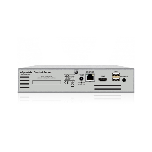 Symetrix Control Server Сервер для управления системой Symetrix через веб-интерфейс