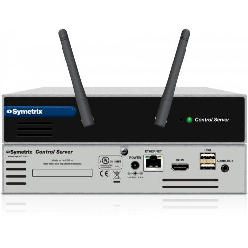 Symetrix Control Server Сервер для управления системой Symetrix через веб-интерфейс