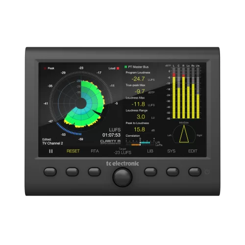 TC Electronic CLARITY M Анализатор уровня стерео и 5.1 сигнала