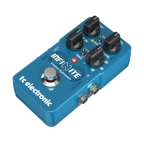TC Electronic INFINITE SAMPLE SUSTAINER Гитарная педаль лупер/сэмплер с TonePrint, ревером, модуляцией