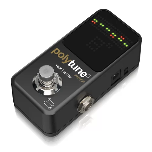 TC Electronic POLYTUNE 3 NOIR Гитарная педаль хроматический тюнер