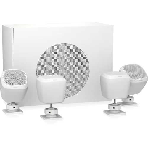 Tannoy SAT SUB 4PACK-WH Комплект настенный сабвуфер 6,5" и 4 сателлита 2,5",0/100B-80Вт, 120Вт/8Ом