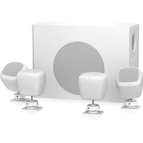 Tannoy SAT SUB 4PACK-WH Комплект настенный сабвуфер 6,5" и 4 сателлита 2,5",0/100B-80Вт, 120Вт/8Ом