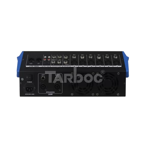 Tarboc MG-XM8D 8-канальный активный микшер, 2х350 Вт., FX, MP3, Bluetooth