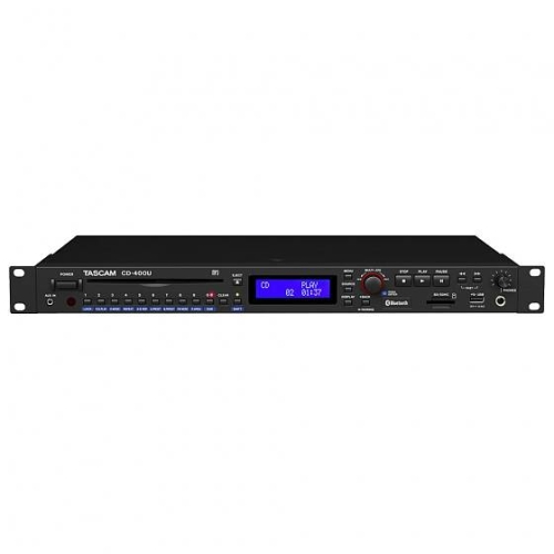 Tascam CD-400U Медиаплеер CD/SD/USB, FM тюнер, Bluetooth