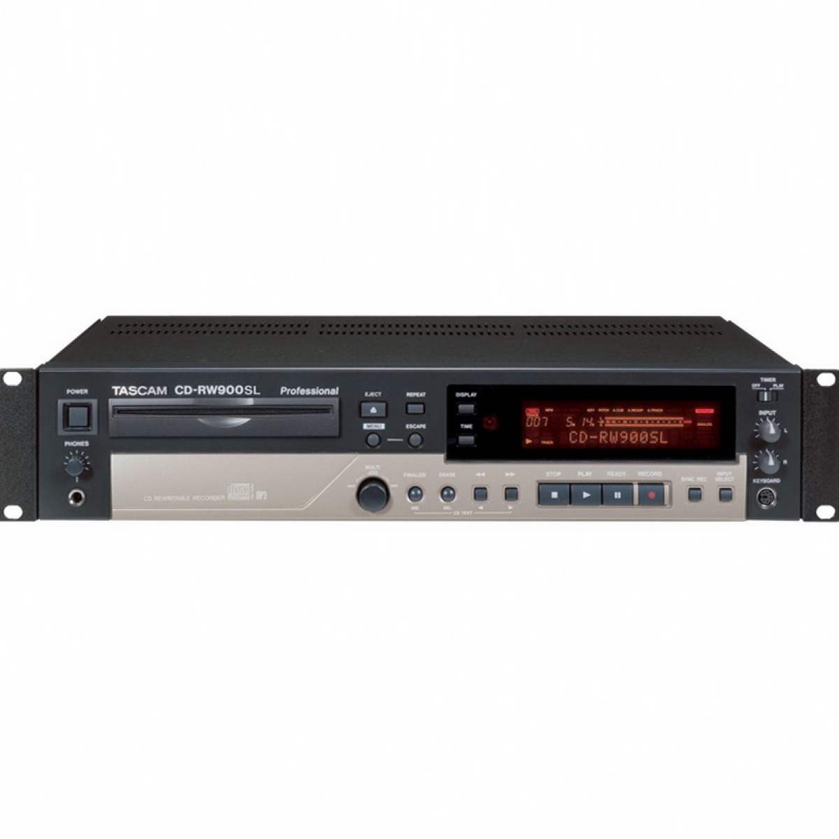 Tascam CD-RW900SL Профессиональный аудио CD рекордер купить в Москве и РФ  недорого