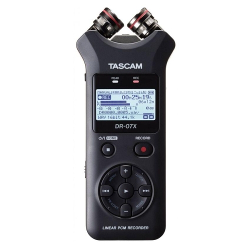 Tascam DR-07X Портативный цифровой рекордер wav/mp3