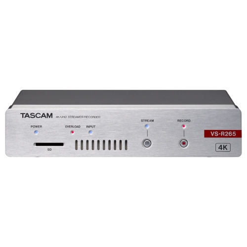 Tascam VS-R265 4K/UHD Video Streamer/Recorder