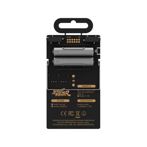Teenage Engineering PO-133 Street Fighter Сэмплер
