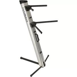 Ultimate Support AX-48ProS Клавишная стойка APEX-серии на 2 инструмента, металлик