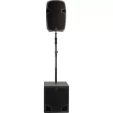 Ultimate Support SP-100 Стойка саб-сателлит с подъемным механизмом, 964-1520мм