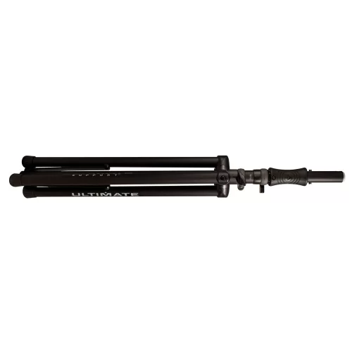 Ultimate Support TS-100B Алюминиевая спикерная стойка на треноге с пневмолифтом, черная