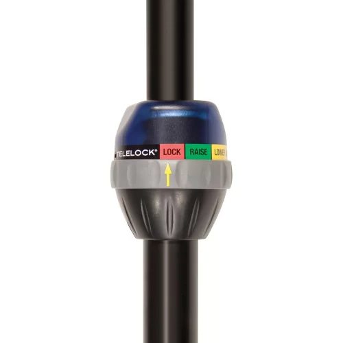 Ultimate Support TS-90B Алюминиевая спикерная стойка на треноге с фиксатором TeleLock, черная