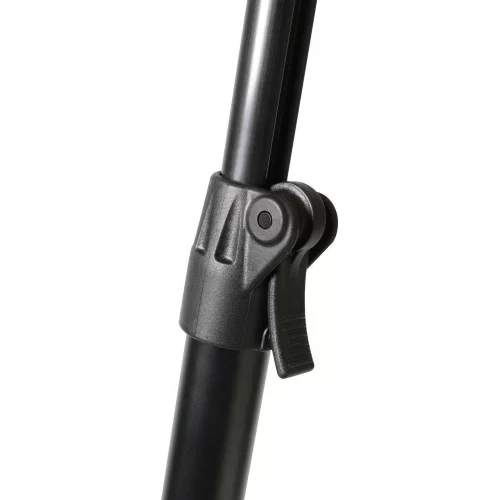 Ultimate Support GS-1000 Pro+ Гитарная стойка с поддержкой грифа и самозакрывающимся держателем грифа, 84-115 см.