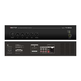 ВЕКТОР ТУ-350Д (V2) Трансляционный микшер-усилитель, 350 Вт.