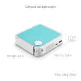 ViewSonic M1 mini Plus Лазерный проектор, FWVGA (854x480)