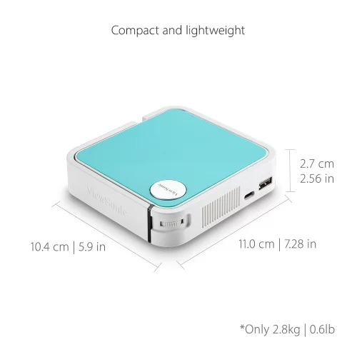 ViewSonic M1 mini Plus Лазерный проектор, FWVGA (854x480)
