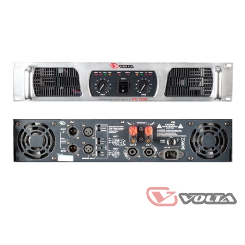 Volta PA-1200 Усилитель мощности, 2х1200 Вт., 4 Ом.